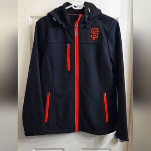 San Francisco Giants official women's rain coat